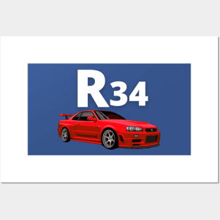 THE R34 Posters and Art